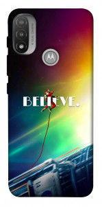 Чохол Hail mary rainbow для Motorola Moto E20