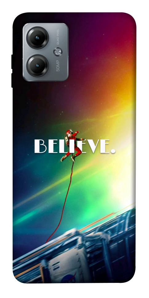 Чехол Hail mary rainbow для Motorola Moto G14