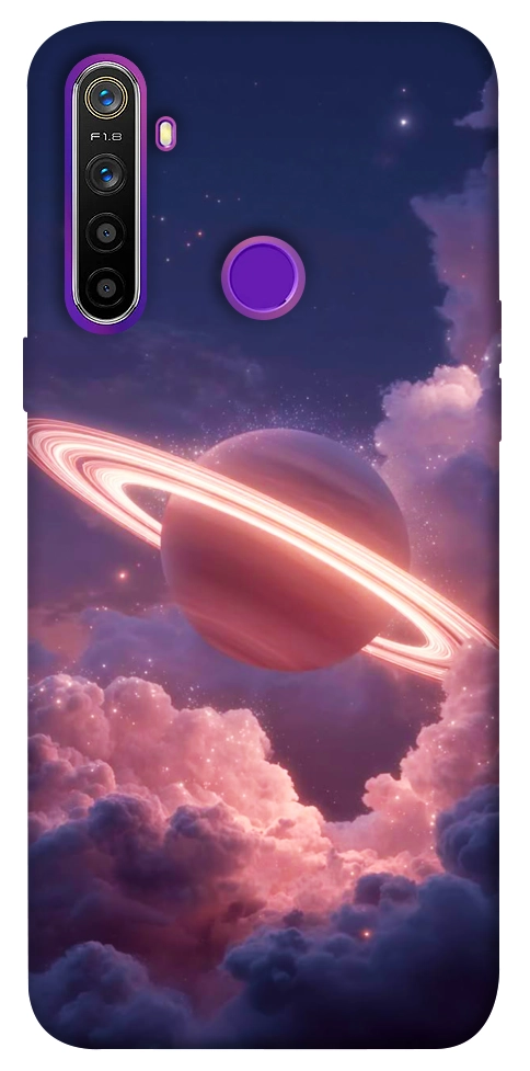 Чехол Pink Saturn для Realme 5