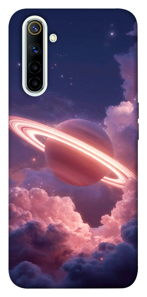 Чохол Pink Saturn для Realme 6