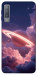Чехол Pink Saturn для Galaxy A7 (2018)