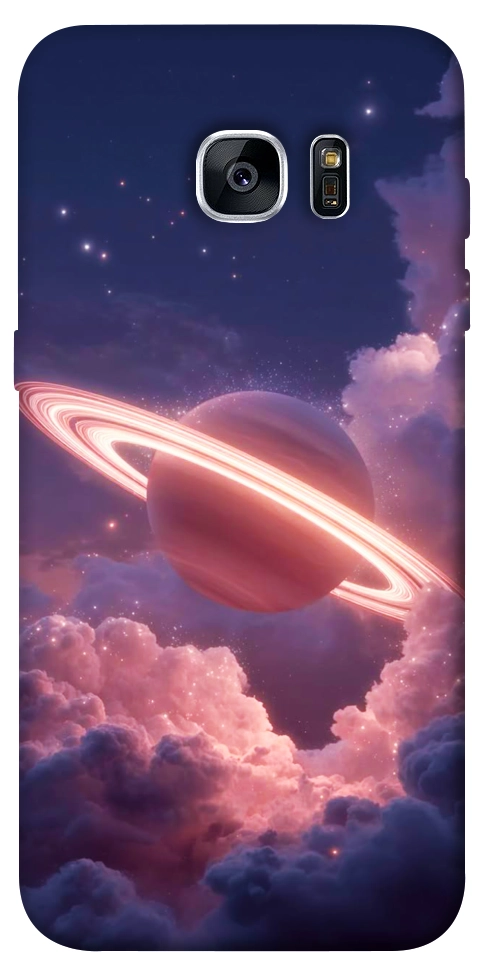 Чохол Pink Saturn для Galaxy S7 Edge