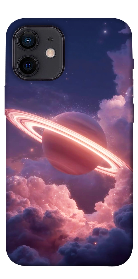 Чехол Pink Saturn для iPhone 12 mini