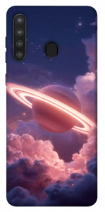 Чохол Pink Saturn для Galaxy A21
