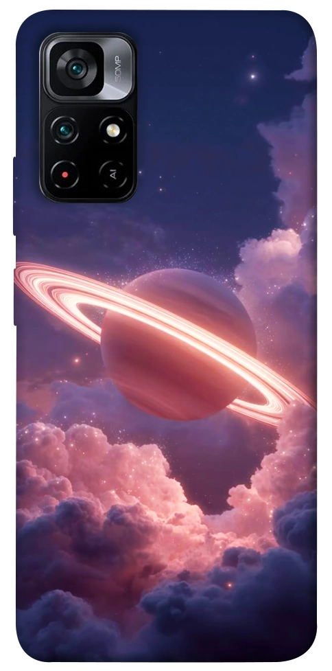 Чехол Pink Saturn для Xiaomi Poco M4 Pro 5G