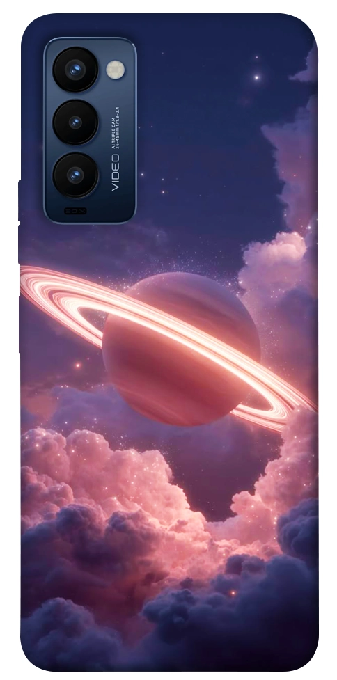 Чехол Pink Saturn для TECNO Camon 18