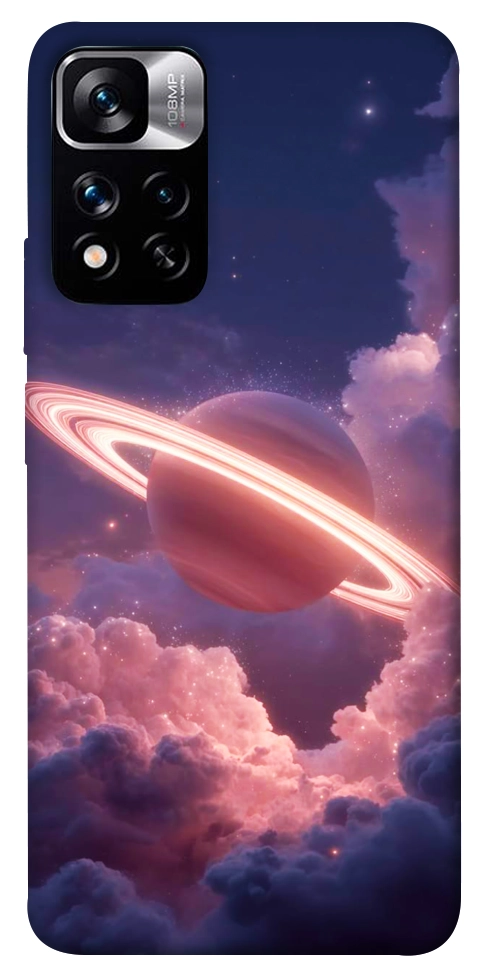 Чехол Pink Saturn для Xiaomi Redmi Note 11 5G