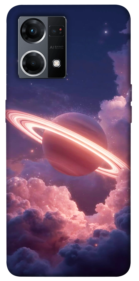 Чехол Pink Saturn для Oppo Reno 7 4G