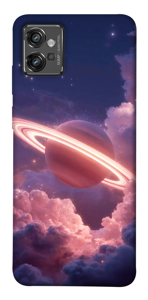 Чохол Pink Saturn для Motorola Moto G32