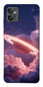 Чохол Pink Saturn для Motorola Moto G32