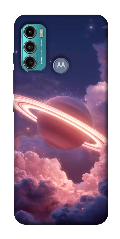 Чехол Pink Saturn для Motorola Moto G60