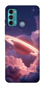 Чохол Pink Saturn для Motorola Moto G60