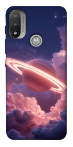 Чохол Pink Saturn для Motorola Moto E20