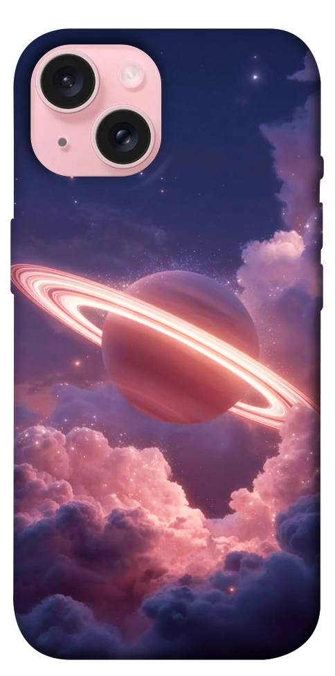 Чехол Pink Saturn для iPhone 15