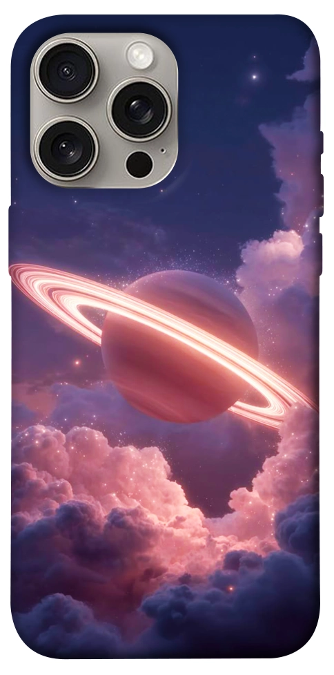 Чохол Pink Saturn для iPhone 15 Pro Max