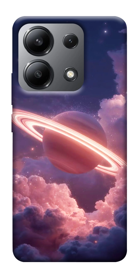 Чехол Pink Saturn для Xiaomi Redmi Note 13 4G
