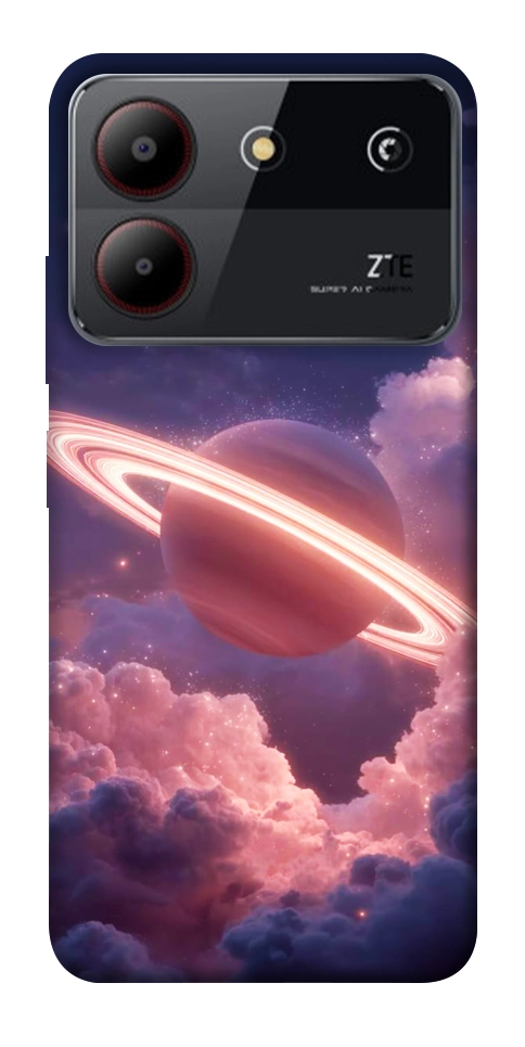 Чехол Pink Saturn для ZTE Blade A54 4G
