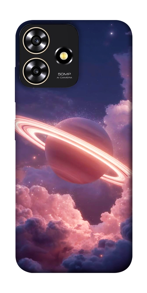 Чехол Pink Saturn для ZTE Blade A73 4G