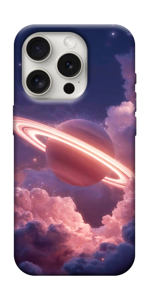 Чехол Pink Saturn для iPhone 16 Pro