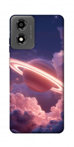 Чехол Pink Saturn для Motorola Moto E14