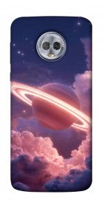 Чехол Pink Saturn для Motorola Moto G6 Plus
