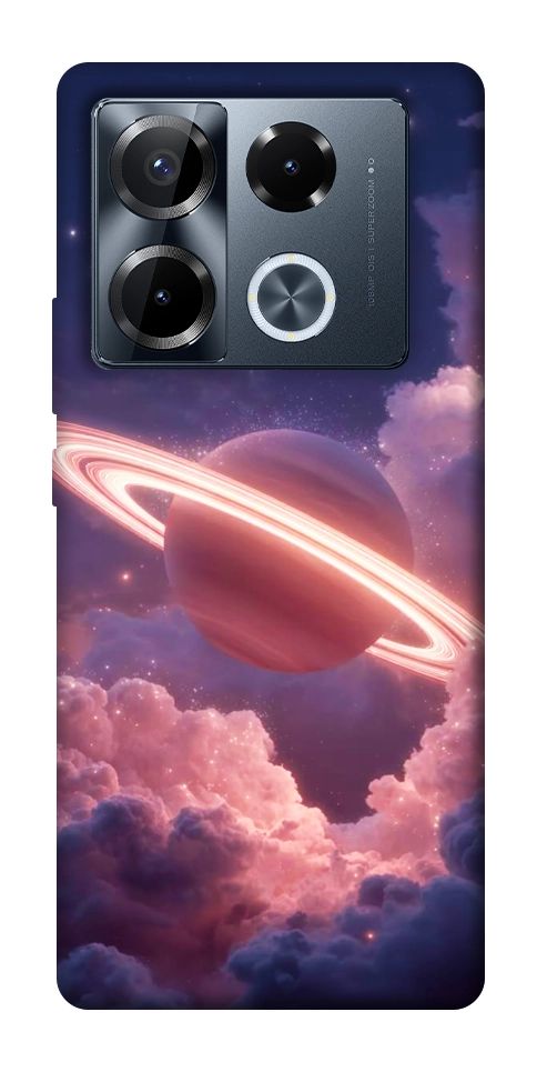 Чехол Pink Saturn для Infinix Note 40 Pro 4G