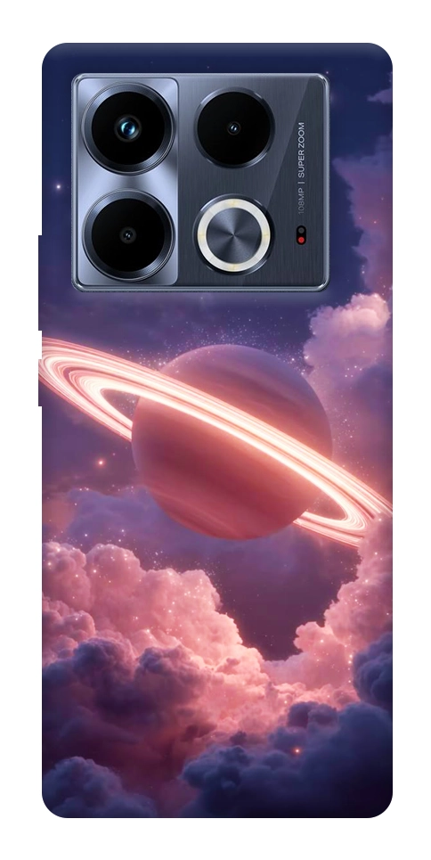Чехол Pink Saturn для Infinix Note 40 4G