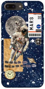 Чехол Space collage для iPhone 7 plus (5.5")