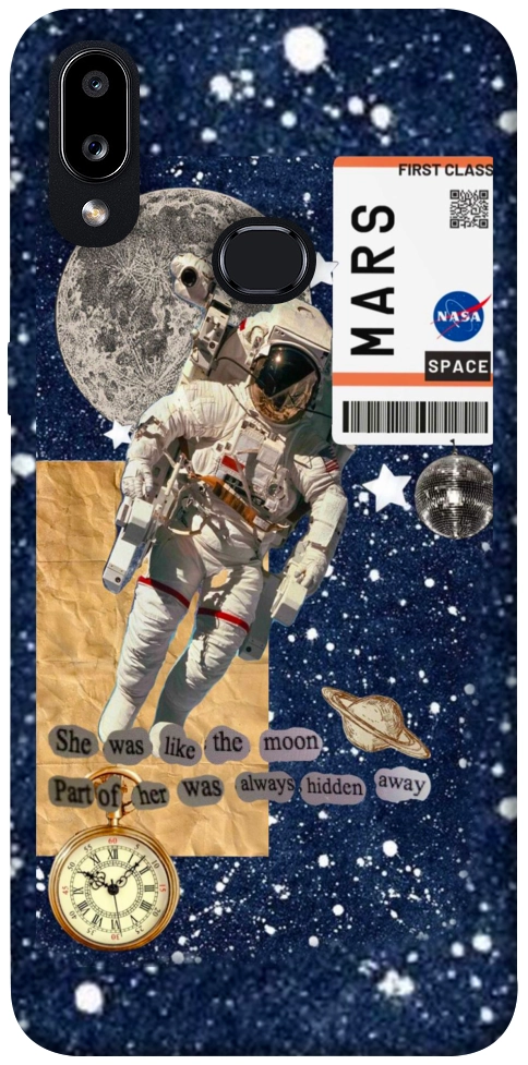 Чехол Space collage для Galaxy A10s (2019)
