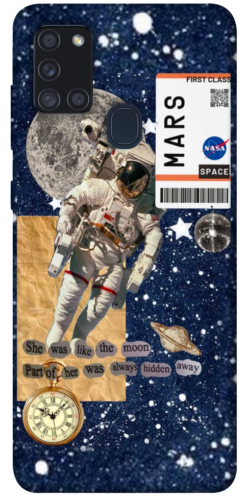 Чехол Space collage для Galaxy A21s (2020)