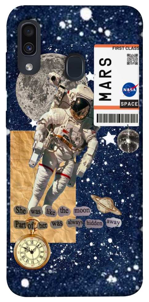 Чехол Space collage для Galaxy A30 (2019)
