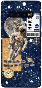 Чехол Space collage для Galaxy S10 Plus (2019)
