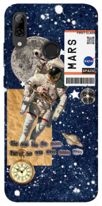 Чехол Space collage для Huawei P Smart (2019)
