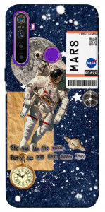 Чехол Space collage для Realme 5