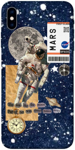 Чохол Space collage для iPhone XS