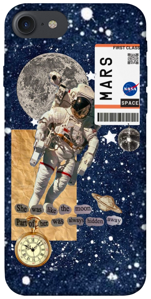 Чехол Space collage для iPhone 8