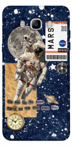 Чехол Space collage для Galaxy J7 (2016)