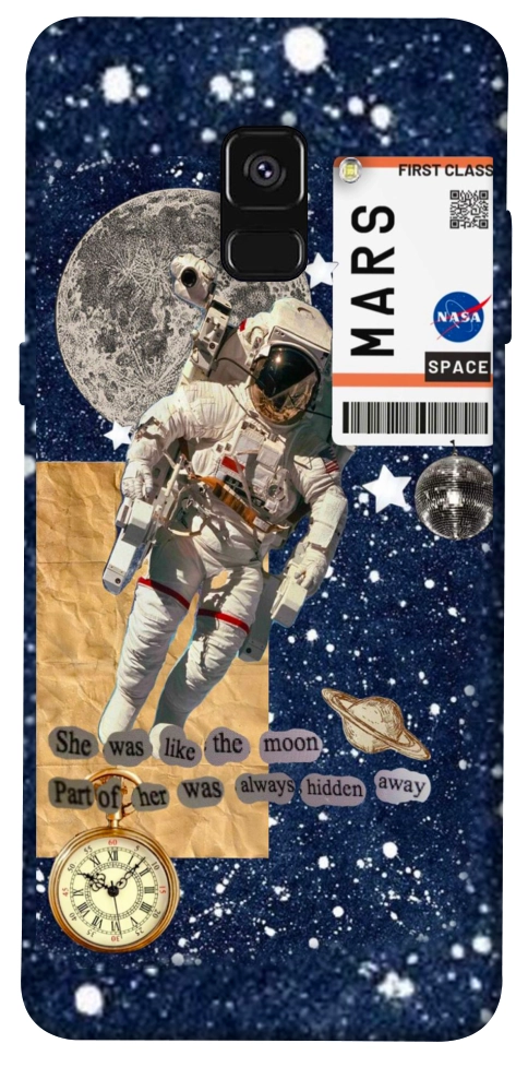 Чохол Space collage для Galaxy A8 (2018)