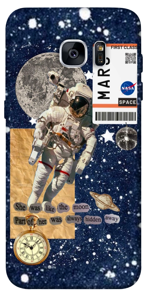 Чохол Space collage для Galaxy S7 Edge