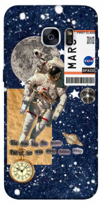 Чохол Space collage для Galaxy S7 Edge