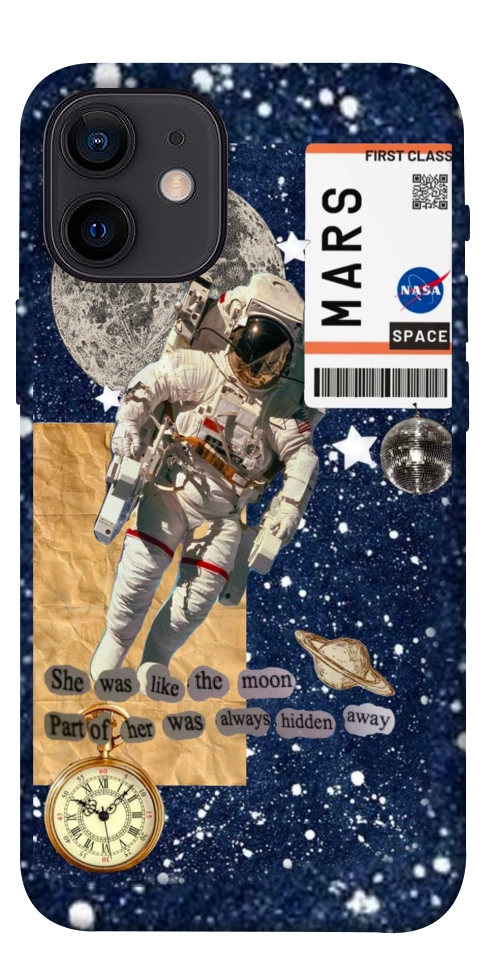 Чехол Space collage для iPhone 12 mini