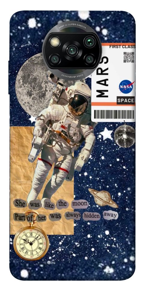 Чехол Space collage для Xiaomi Poco X3 NFC