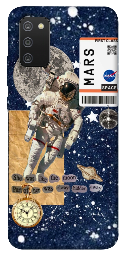 Чехол Space collage для Galaxy A02s