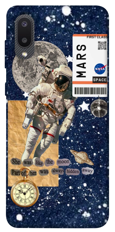 Чехол Space collage для Galaxy A02