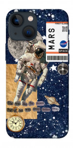 Чехол Space collage для iPhone 13 mini