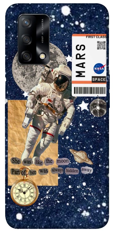 Чехол Space collage для Oppo A74 4G