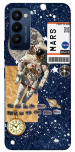 Чехол Space collage для TECNO Camon 18