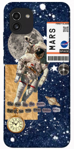 Чехол Space collage для Galaxy A03