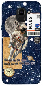 Чехол Space collage для Galaxy J6 (2018)