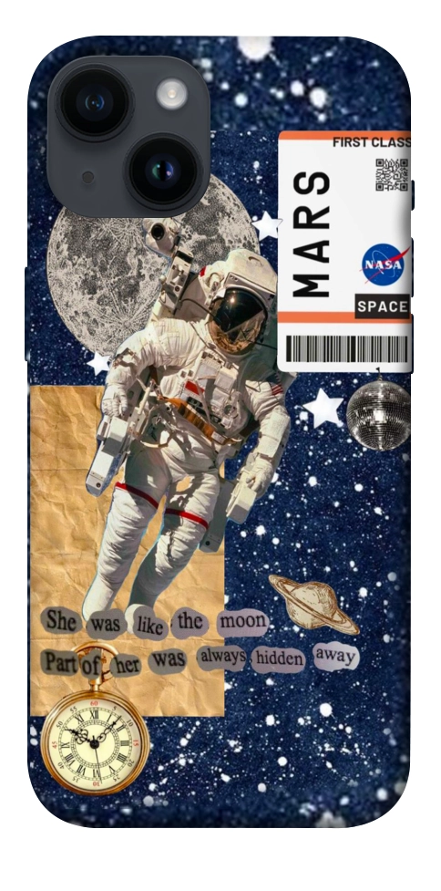 Чохол Space collage для iPhone 14